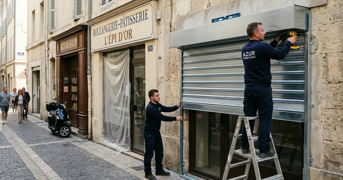 Poser un rideau métallique en 2026 : étapes, pièges et coûts
